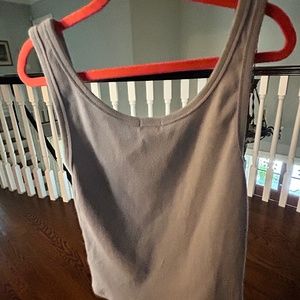 Garage light blue tank